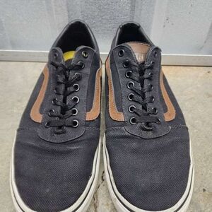 Black and Brown Men's Vans